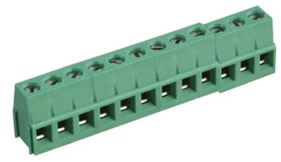 MULTICOMP PRO - 5.08mm PCB Terminal Block, 12 Way, 26AWG to 12AWG, Screw - Image 1 of 2