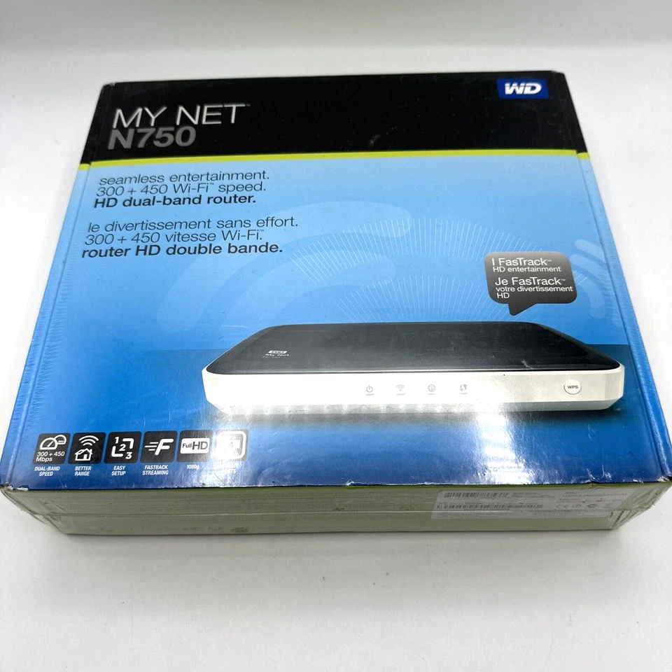 MY NET Dual Band Router N750 HD- SEALED - Image 1 of 4