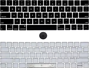 Keyboard Keycaps Keys Cap US Set for Macbook Pro A1706 A1707 2016 2017 Year 13" - Picture 1 of 5