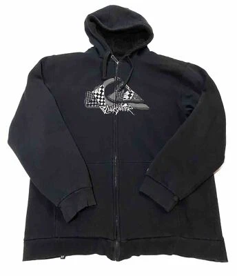 Sudadera con Capucha Y2K Quiksilver De Colección Talla XXL Grunge AE8 Foto 1 de 4