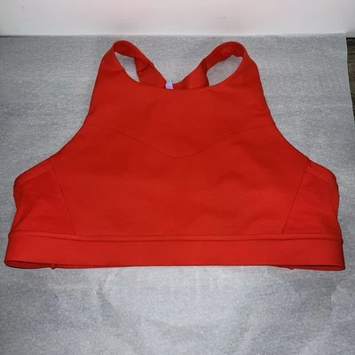 Brooks Running Sports Bra Red Racerback Size 40 A/B - Image 1 of 4