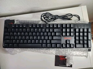 Redragon K582 SURARA RGB LED Backlit Mechanical Gaming Keyboard, 104 Keys - Picture 1 of 4