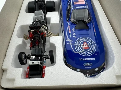 动作 RCCA Robert Hight AAA John Force 亲笔签名 2013 福特 NHRA 有趣汽车 /630 — 第 1/4 张图片