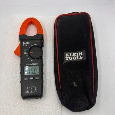 Klein Tools CL110 400A AC/DC True RMS 自动测距数字夹具计 * 无引线 — 第 1/4 张图片