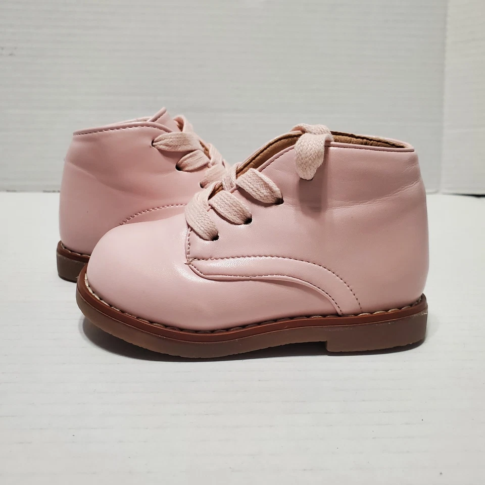 Josmo Caminar Cierre con Cordones Suela Dura para Mejor Soporte Zapatos Niño Pequeño Talla 5C Foto 1 de 4