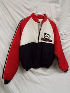 Rick Mears Swingster Snap-On Tools Racing Jacket Coat Sz Medium Indy Car M Flag - Picture 1 of 7