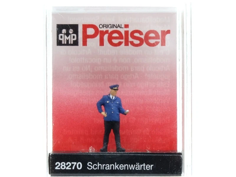 PREISER Contrôleur de train - HO 1/87 - PREISER 28270 - Photo 1/1