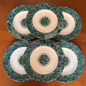 ROYAL WORCESTER British Made Medici Grün Dessertteller 6 - Bild 1 von 11
