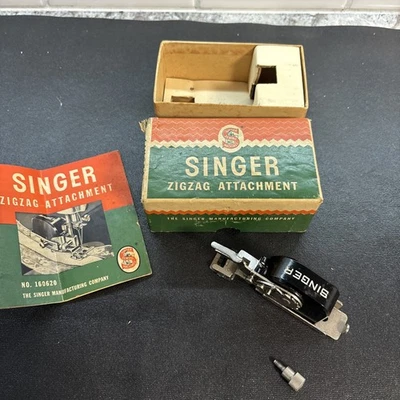 Máquina de coser Singer 221 222 + Más 160620 Accesorio ZigZag ¡Completo con caja! Foto 1 de 4