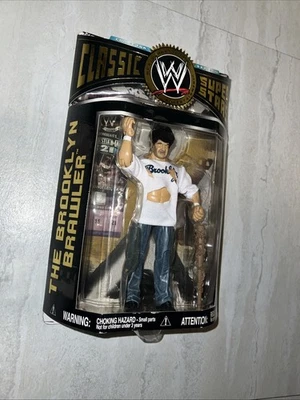 WWE Jakks 太平洋经典超级明星系列 12 布鲁克林·布拉勒 MOC — 第 1/2 张图片