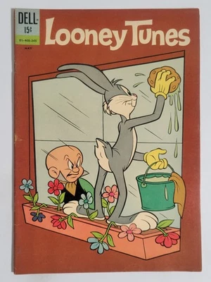 Looney Tunes #245 Dell Comics 1962 FN+ 6.5 Era de Prata Bugs Bunny Elmer Fudd - Imagem 1 de 3