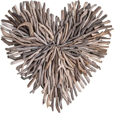 Driftwood Heart Shaped Wall Décor - Image 1 of 3