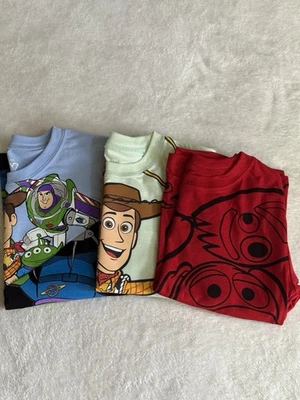 Lote de 3 camisetas Toy Story de Disney para niños talla 5/6 Foto 1 de 4