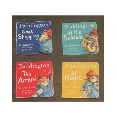 Paddington Mini Board Books Set of 4 Michael Bond R. W. Alley HarperCollins Foto 1 de 4