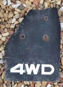 84-88 Toyota Pickup 4WD RH Rear Mud Flap Splash Guard OEM - Picture 1 of 2