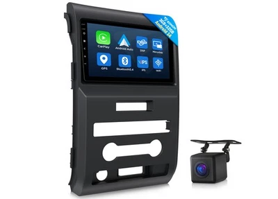 Android 14 9" IPS Car Stereo GPS CarPlay Radio DSP For Ford F150 F-150 2009-2014 - Image 1 of 4