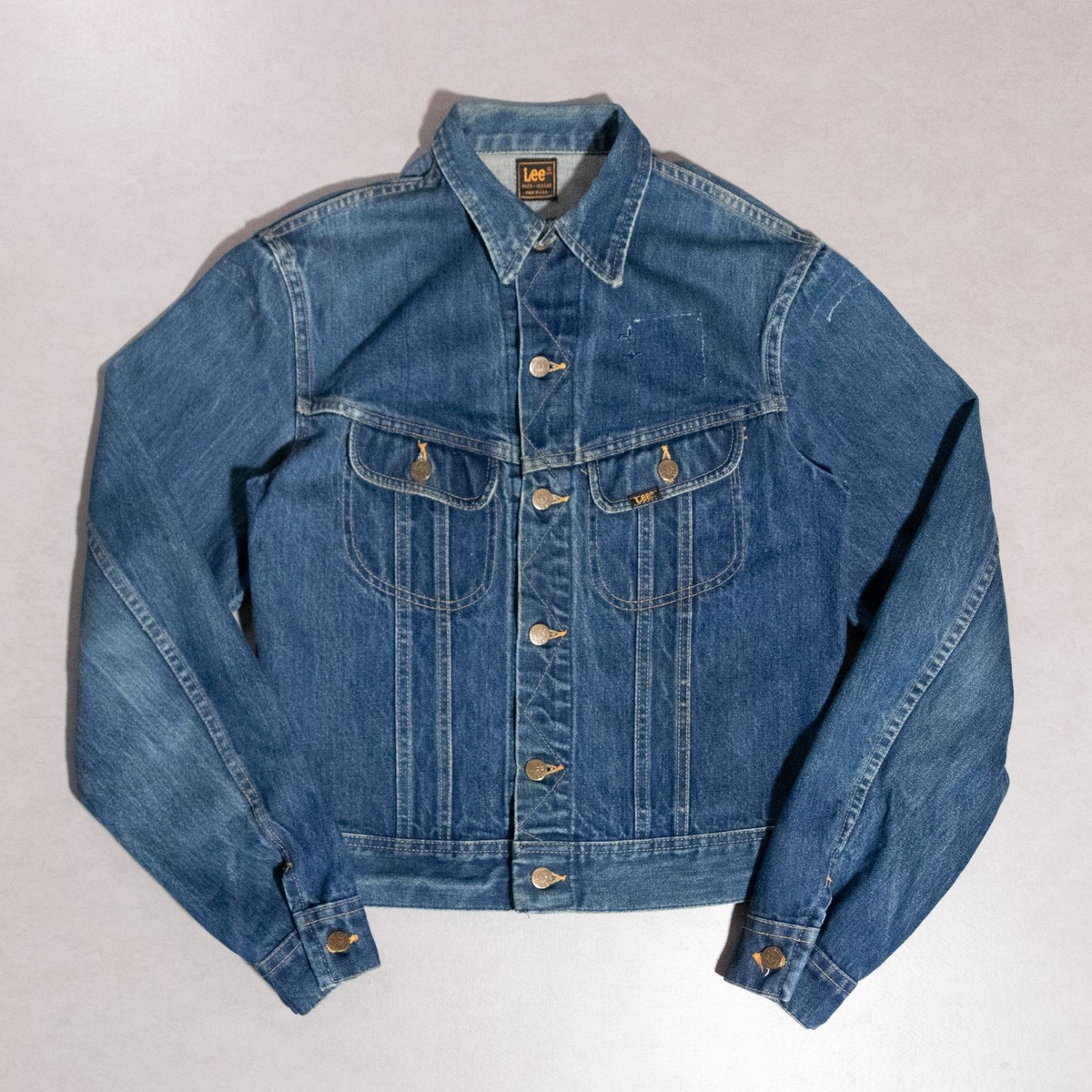 satoにLEE 101-J ３６　50s ビンテージLEVIS Vintage 50s 60s H. D. Lee Riders 101 J Denim Jacket made in