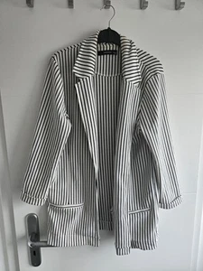 Blazer gestreift 38 gebraucht Schwarz Weiß Reserved - Bild 1 von 3