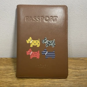 Radley London braune Leder Reisepasshülle/ Hülle sehr guter Zustand - Bild 1 von 9