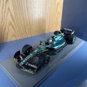 Sebastian Vettel 2022 Emilia Romagna GP 1:18 Spark Model Aston Martin F1 - Picture 1 of 9
