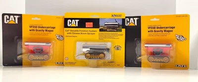 Cat литой 1/64 VFS50 лот 2 ERTL гравитационные вагоны / 1 Norscot хром стрела распылитель - Изображение 1 из 4