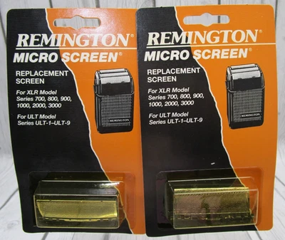 Lote de 2 Barbeadores Remington Foil Screen SP-40 XLR Series - Novo em folha 1992 - Imagem 1 de 3