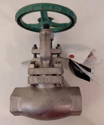 Kitz AK300UPM 1 1/2 - 300 Zócalo Inoxidable Globo de Soldadura CF3M Foto 1 de 4