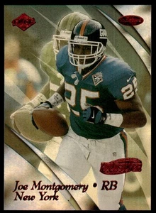 1999 Collector's Edge Masters HoloSilver #/3500 Joe Montgomery #126 Giants - Picture 1 of 2