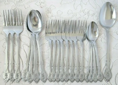 Lote de cubiertos de acero inoxidable BARCLAY GENEVE BOLSA 5 bolsa Foto 1 de 4