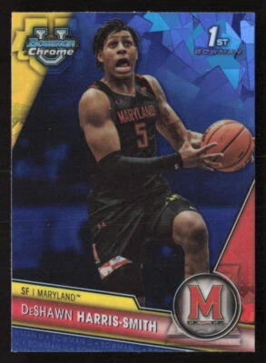2023-24 Bowman Chrome University Sapphire #52 DeShawn Harris Smith Refractor - Image 1 of 2