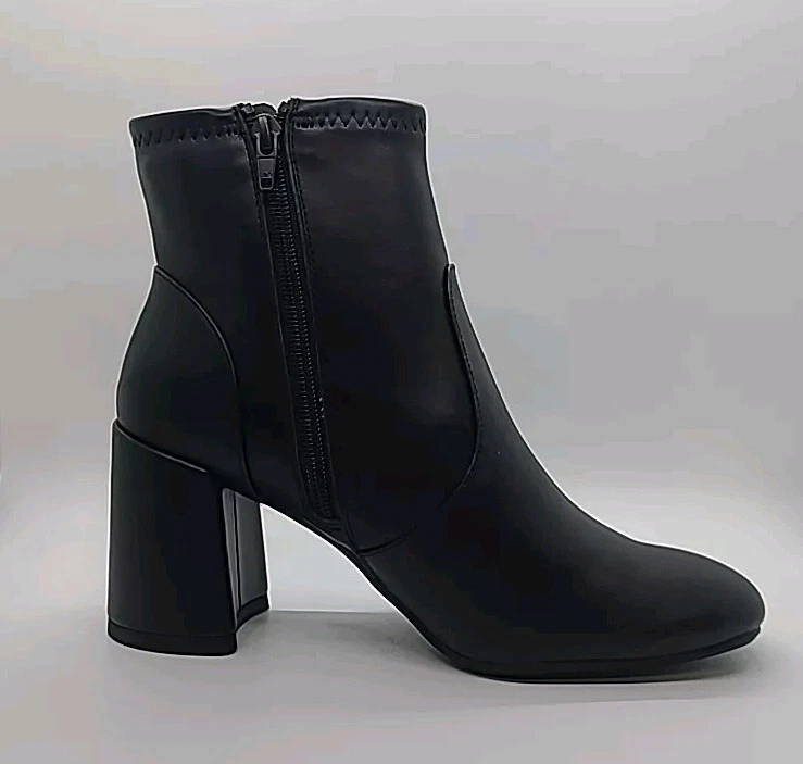 MADDEN NYC INSD Zip Bootie - Black - Woman’s Size 11 -