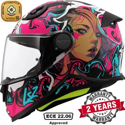 LS2 FF812 KID MINI CAPACETE DE MOTOCICLETA INFANTIL ROSTO INTEIRO CYBERG AZUL ROXO - Imagem 1 de 4