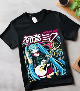 Hatsune Miku T-Shirt Anime Girl Kawaii Project Diva Vocaloid Shirt gift kids - Picture 1 of 8