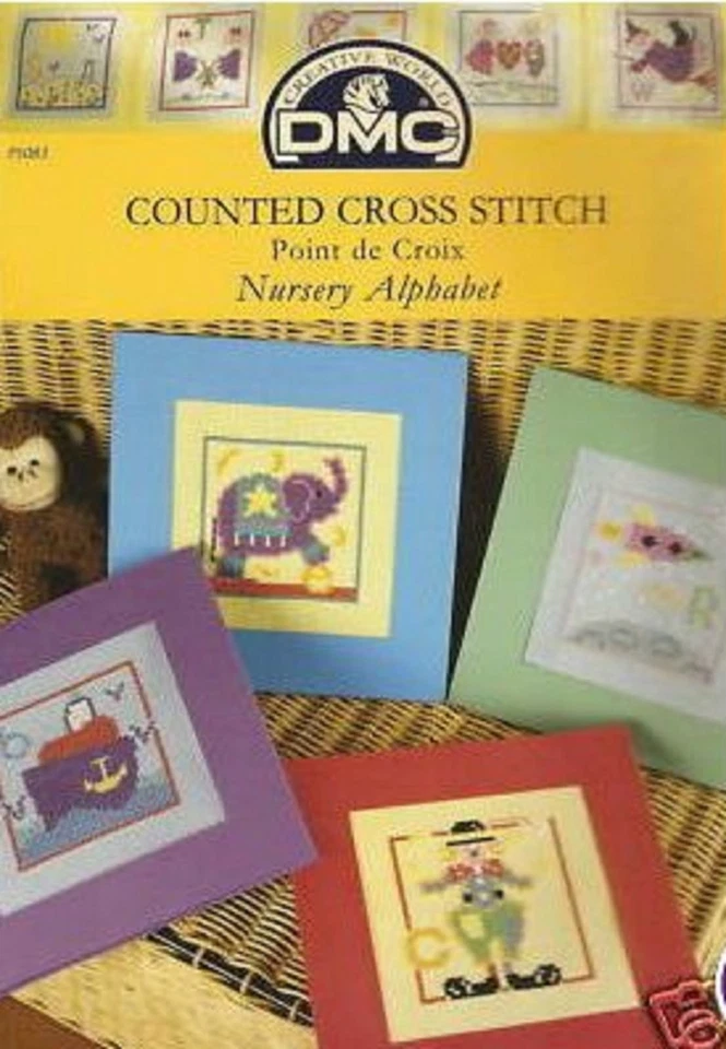 DMC Cross Stitch Booklet P5083 Nursery Alphabet