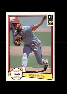 1982 Donruss - #640 Bob Sykes - Image 1 of 2