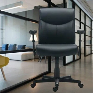 BRAND NEW SEALED: Staples Traymore Luxura Managers Black Chair 59425 "LAST ONE" - Picture 1 of 4