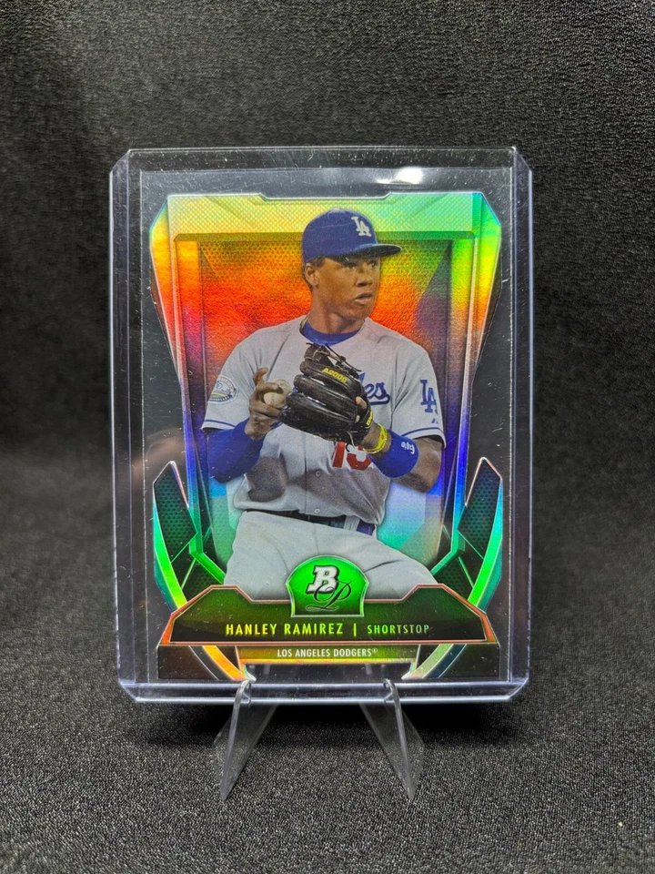 2013 Bowman Platinum Hanley Ramirez Cutting Edge Stars #CES-HR - Image 1 of 2