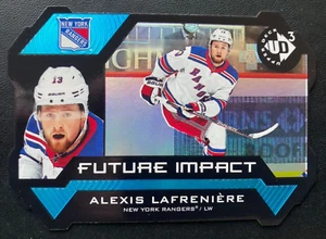 UD3 2020-21 Future Impact Alexis Lafreniere RC #UD3-31 troquelado/1000 NY RANGERS - Imagen 1 de 2