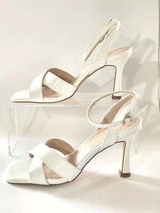 ZBY - weiße Riemchensandalen Größe 7 neu ohne Karton - Bild 1 von 11