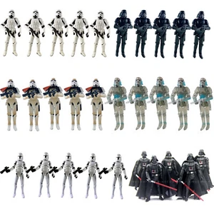 3,75" Star Wars Stormtrooper Sandtrooper Klontrooper Darth Vader - Ihre Wahl - Bild 1 von 31
