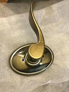 IR Door Lever R. HAND Lockset Mechanical Light Duty Not Keyed Antique Brass - Picture 1 of 6