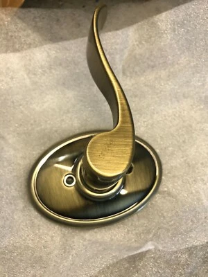 Palanca de puerta IR R. MANO Juego de cerraduras mecánico ligero no con llave latón antiguo Foto 1 de 4