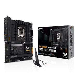ASUS TUF GAMING B760-PLUS WIFI D4 Mainboard Sockel Intel LGA 1700 - Bild 1 von 1