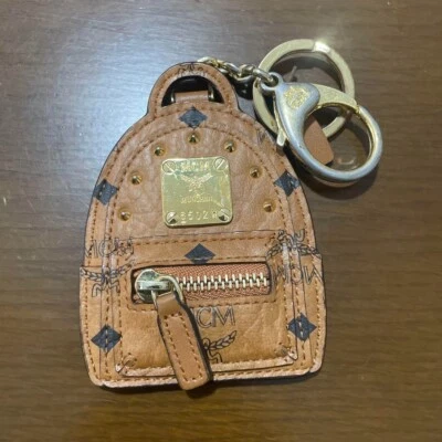 MCM Backpack Motif Bag Charm Key RIing Keachain J5 - Image 1 of 2