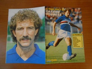 cartolina scheda-SAMPDORIA U.C. GRAME SOUNESS - Picture 1 of 1