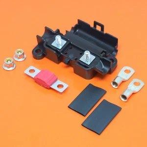 Heavy Duty Midi Car Fuse Holder With 50 Amp Midi Fuse Terminals & Heat Shrink - Picture 1 of 5