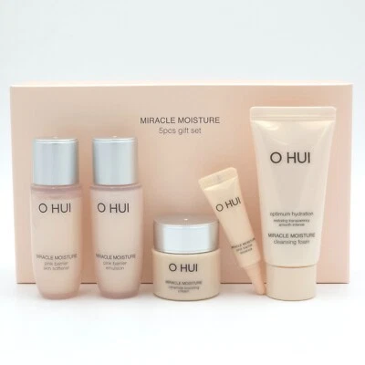 O HUI Miracle Moisture 5pcs Gift Set Soothing Skin Barrier K-Beauty - Image 1 of 4