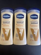 3x Vaseline Intensive Care Essential Healing Lotion - 10 Oz New