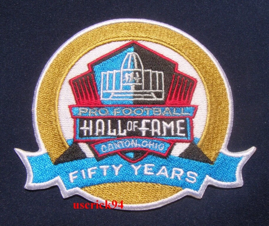 1963 - 2013 Pro Football Hall of Fame 50th Anniversary Fifty Years Players Patch - Image 1 of 1