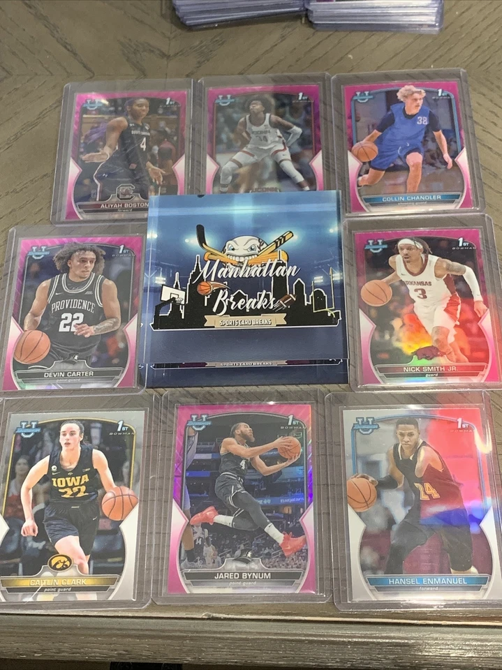 2022-23 Bowman University Chrome AUTO/REFRACTOR/PINK/BASE/INSERTS PICK YOUR CARD - Image 1 of 1